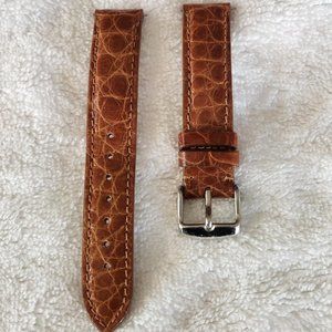 16mm Genuine Alligator Watch Band
